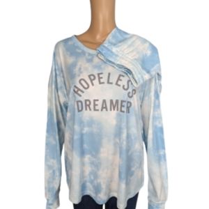 Wildfox Sleep Hopeless Dreamer 2 Piece Sleep Set M